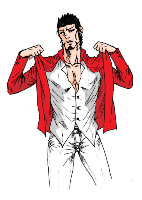 桜虎 テラフォーマーズの小町艦長とゴッド リーとジャレッド アンダーソンのイラスト 抱き付きたい 抱き付きたいよおおお Http T Co Za0rmhmxx2