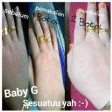 Mau punya tubuh mulus,putih yuk pakai Baby G L glutatione 1botol only 80rb