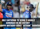 Happy Birthday, Rohit Sharma...  