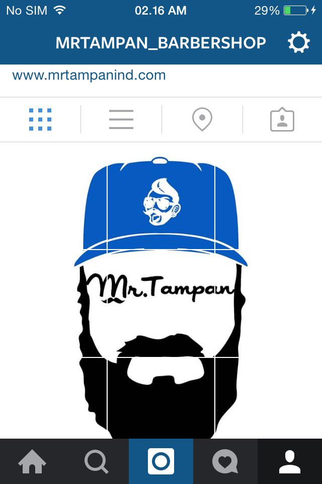 Cek instagram kita yu di : mrtampan_barbershop
