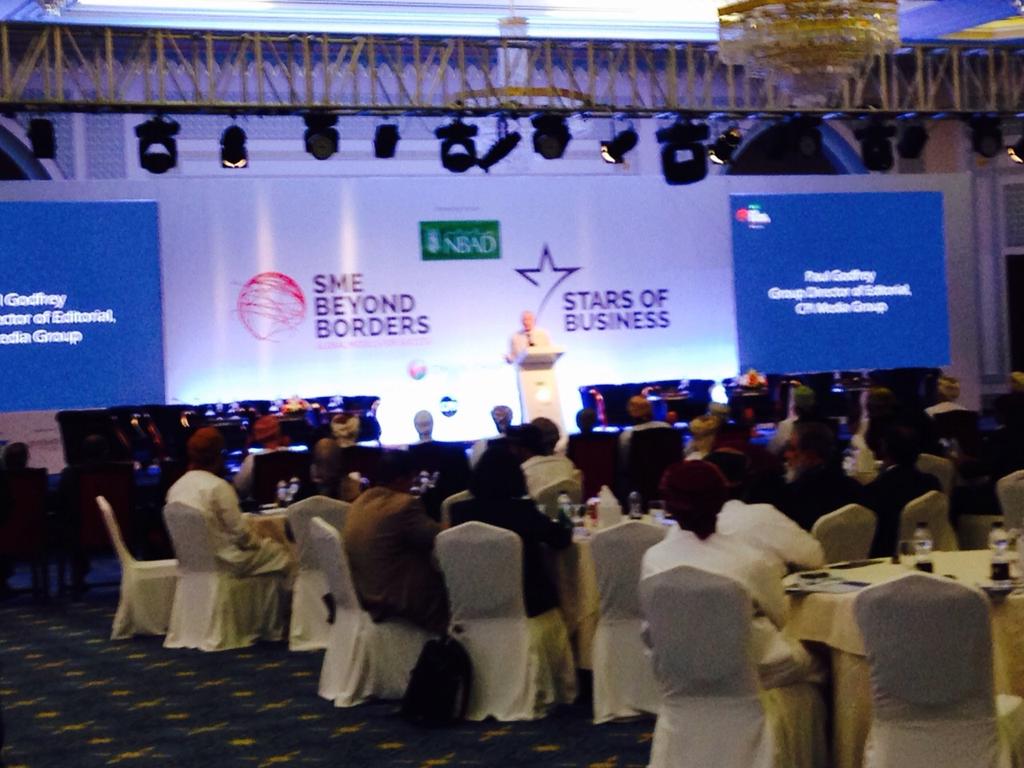 SME10x's tweet photo. Paul Godfrey, Group Director of Editorial, CPI Media Group, opens #SMEBeyondBorders #Oman conference
#SME @cpilive http://t.co/ILg52mnhHd