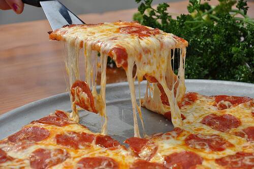 Pepperoni Pizza 😋. ^