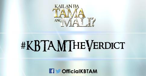 OfficialKBTAM's tweet photo. Ano ang magiging hatol sa annulment case nina Leo at Amanda?

Official hashtag: #KBTAMTheVerdict http://t.co/P1kK6LzzZC