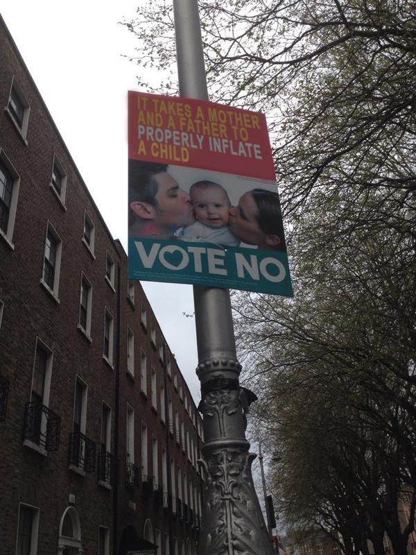 ThePoke's tweet photo. #recap One reason to vote ‘no’ in the Irish gay marriage referendum

http://t.co/QqeZB0yPvb http://t.co/C1EdM3WMrq