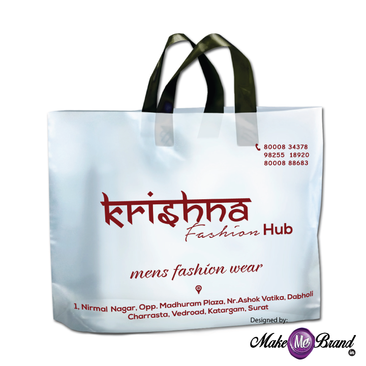Sunehari Cloth Store Carry Bag Bagsguru