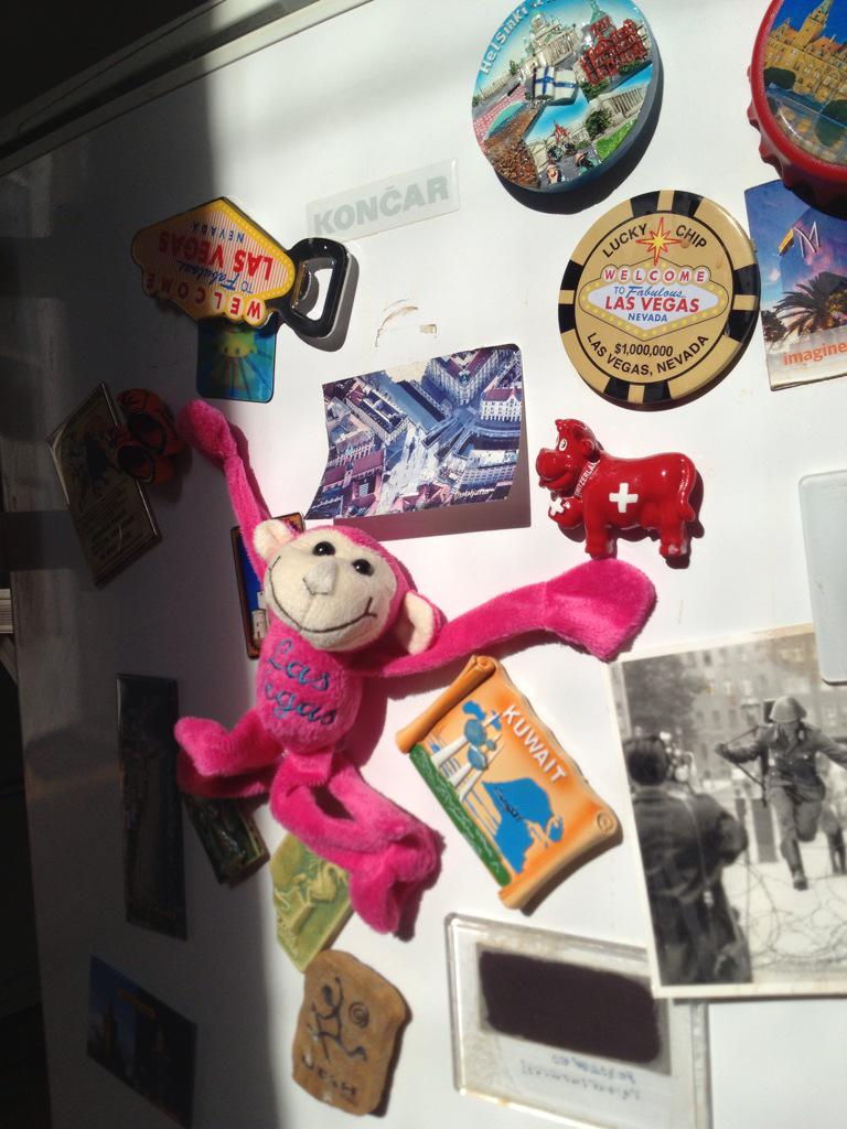 MagentoFeedle: A couple of Inchooers went to Vegas for #ImagineCommerce and all we got was - well, a pink chimp magnet(o) ;-) http://t.co/X7ND64CWg6 via…