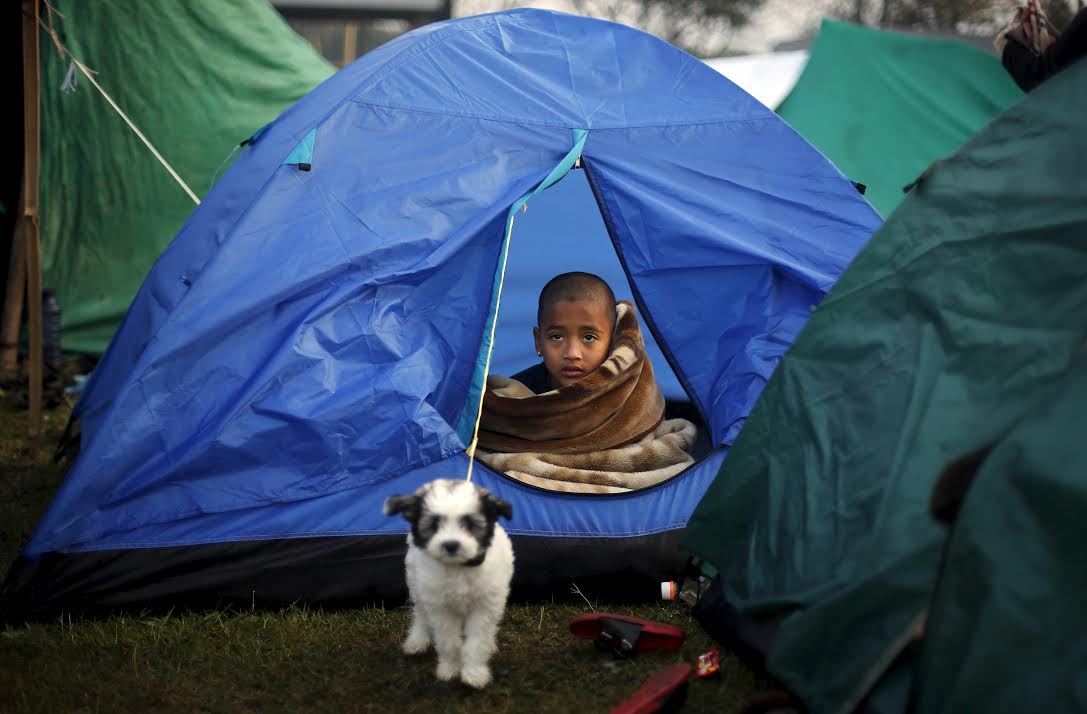 CBSNews's tweet photo. PHOTOS: Survivors of Nepal earthquake continue to struggle; around 2.8 million displaced http://t.co/d8INYXGBpH http://t.co/YDHVVGGw5u