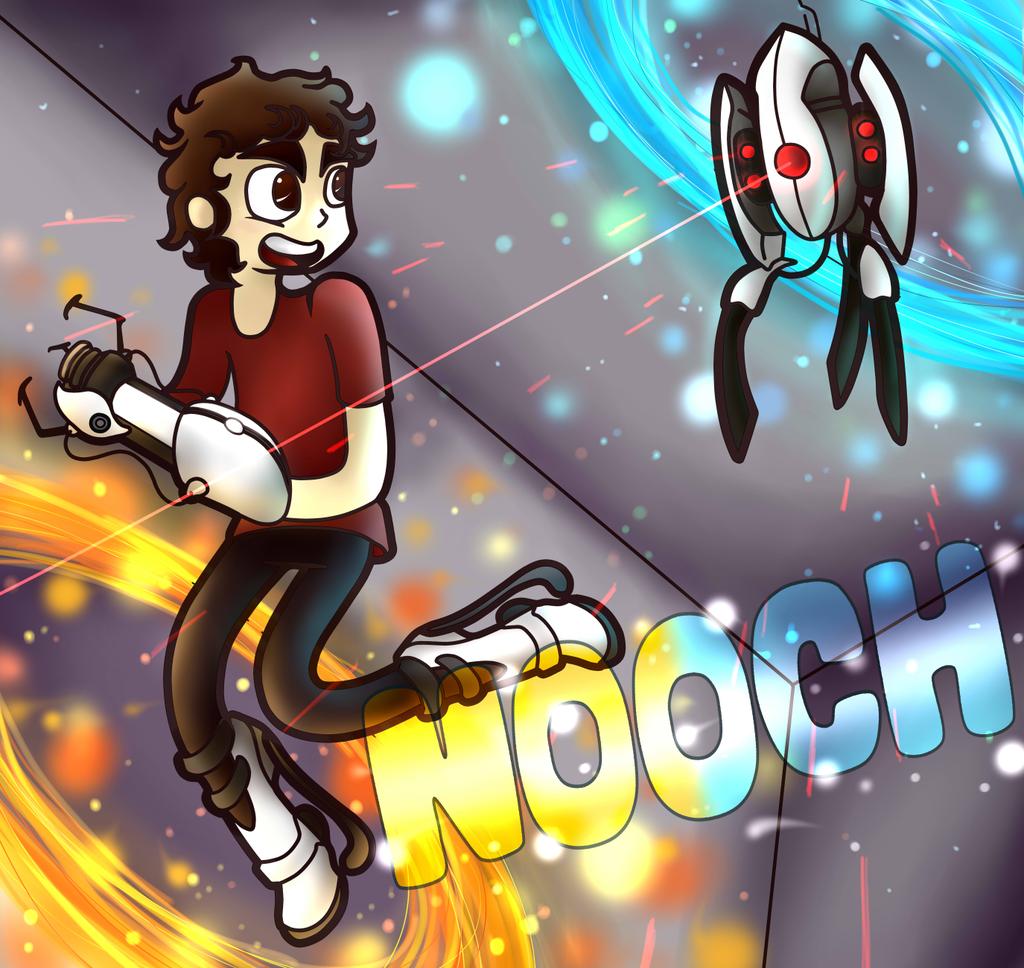 Metasaki's tweet image. First fan art in 2 years, I'd say I've improved some d: Whatcha think, @NoochVG ? ^.^