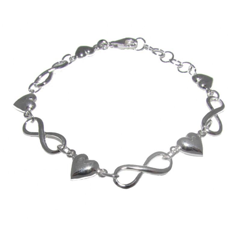 Pureargento's tweet photo. The 'I will love you forever' #silver #infinity #bracelet http://t.co/nxsPR7w6pX http://t.co/wT3EpafuTo