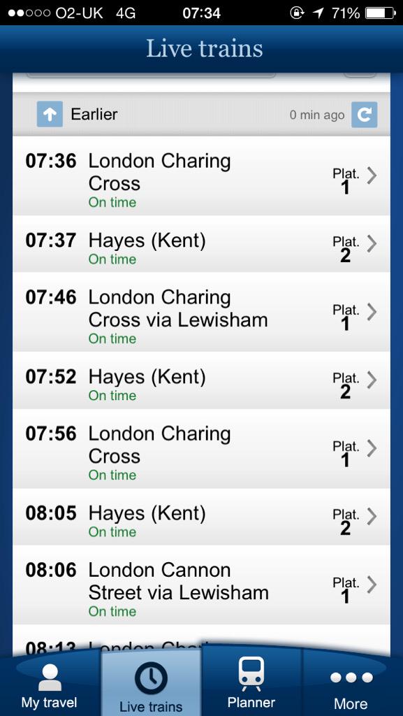 jimjmjay's tweet image. @Se_Railway 40mins between Cannon St Trains &amp;amp; no Charing X ones stop at London Bridge #timetablefail
