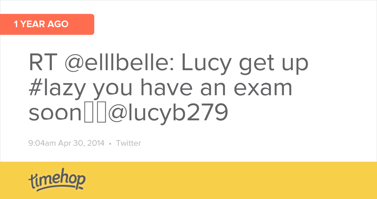 lucyb279's tweet photo. Exactly 1 year ago today! (via @timehop) http://t.co/3p4LqXktBH http://t.co/GzzbqZU32Y