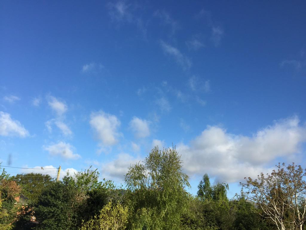 AnnaLSpencer's tweet photo. Gorgeous day. Bring it on :-) http://t.co/mcfiEpNEBc