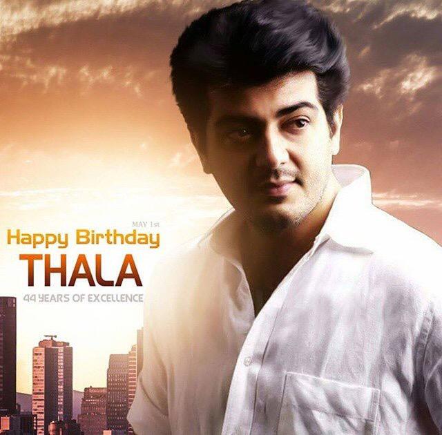 Advance happy birthday thala ajith kumar ..... 