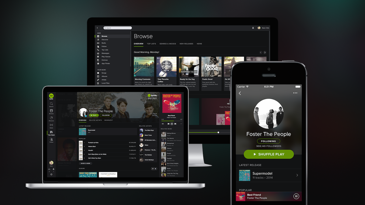 GunsMonkeys's tweet photo. Spotify monetizara tu estado de ánimo… ¡con publi! Descubre cómo en el link. 
http://t.co/iDCjTHw5y1 http://t.co/QjtrnBhpNV