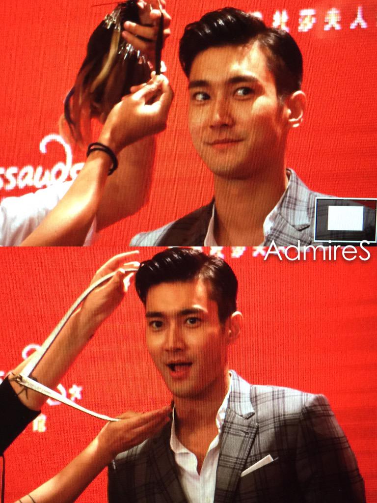 150430 #SIWON Madame Tussauds Opening Ceremony #SuperJunior #choisiwon #시원 #슈퍼주니어 <a href="/siwon407/">S</a>