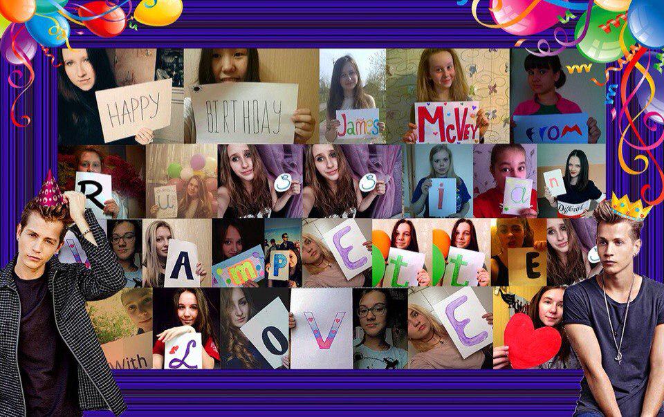  Happy Birthday, James McVey We love you so much 