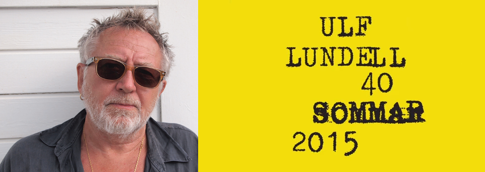 #Ulf Lundell firar 40 år som artist och beger sig ut på en stor sommarturné. Den 23 juli uppträder han på #Dalhalla.