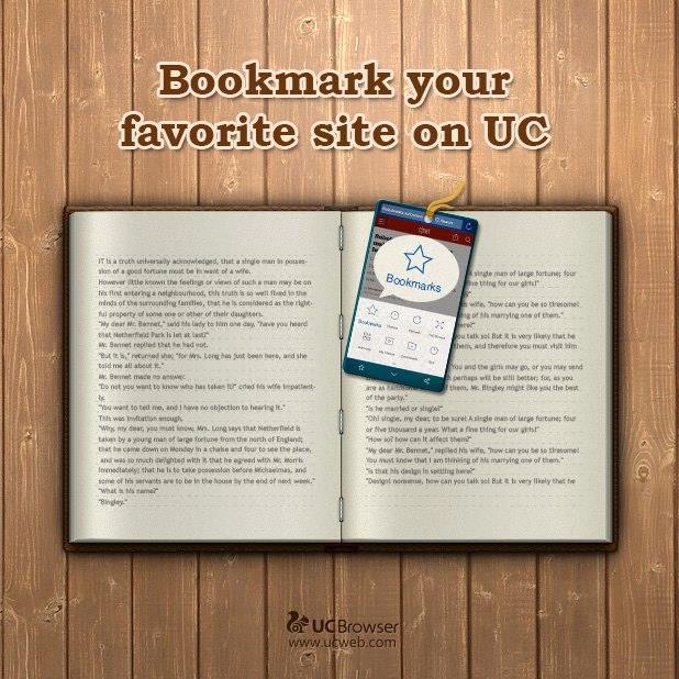 UCBrowserIndia's tweet photo. Now bookmark your favorite sites on #UCBrowserForAndroid and enjoy the super fast speed with ease. http://t.co/r45TtWEfmc