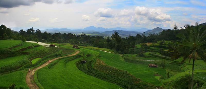 Pemandangan di desa terindah di dunia, termasuk Pariangan, Indonesia