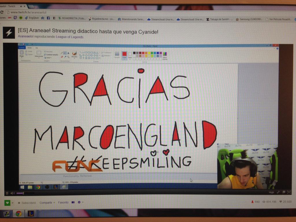 EnglandLoL's tweet photo. Detalles como estos no se pagan, gracias @AraneaeLoL #Manerasdehacerfeliz #KeepSmiling http://t.co/sWiLiEdAux