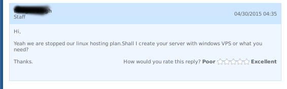 AnonTheo's tweet photo. No warning or excuses. @rowdyhost (former sh3lls) has just dropped ALL @linux support. speechless http://t.co/B1AE3r4QNu
