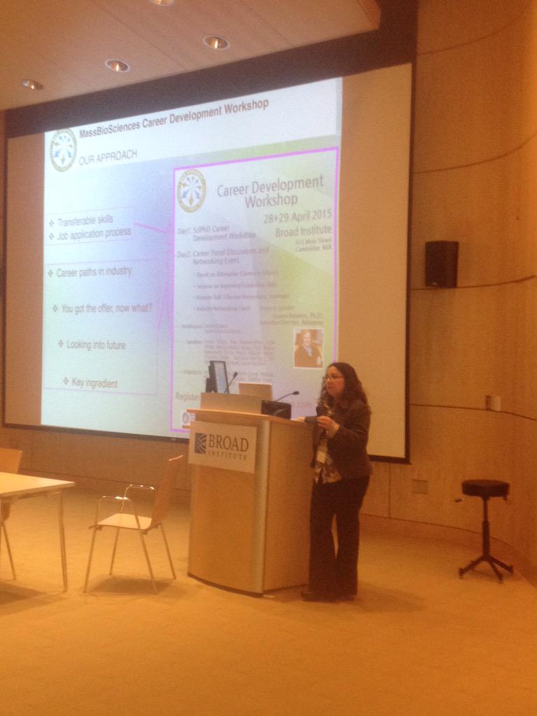 MassBiosciences's tweet photo. Closing remarks by one of our organizers @OztanAsli #careerdevelopment #postdoc http://t.co/F3jJLtIV6g