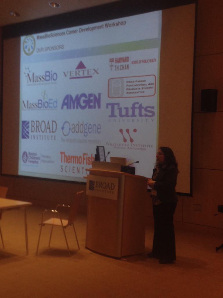 MassBiosciences's tweet photo. Closing remarks by one of our organizers @OztanAsli #careerdevelopment #postdoc http://t.co/F3jJLtIV6g