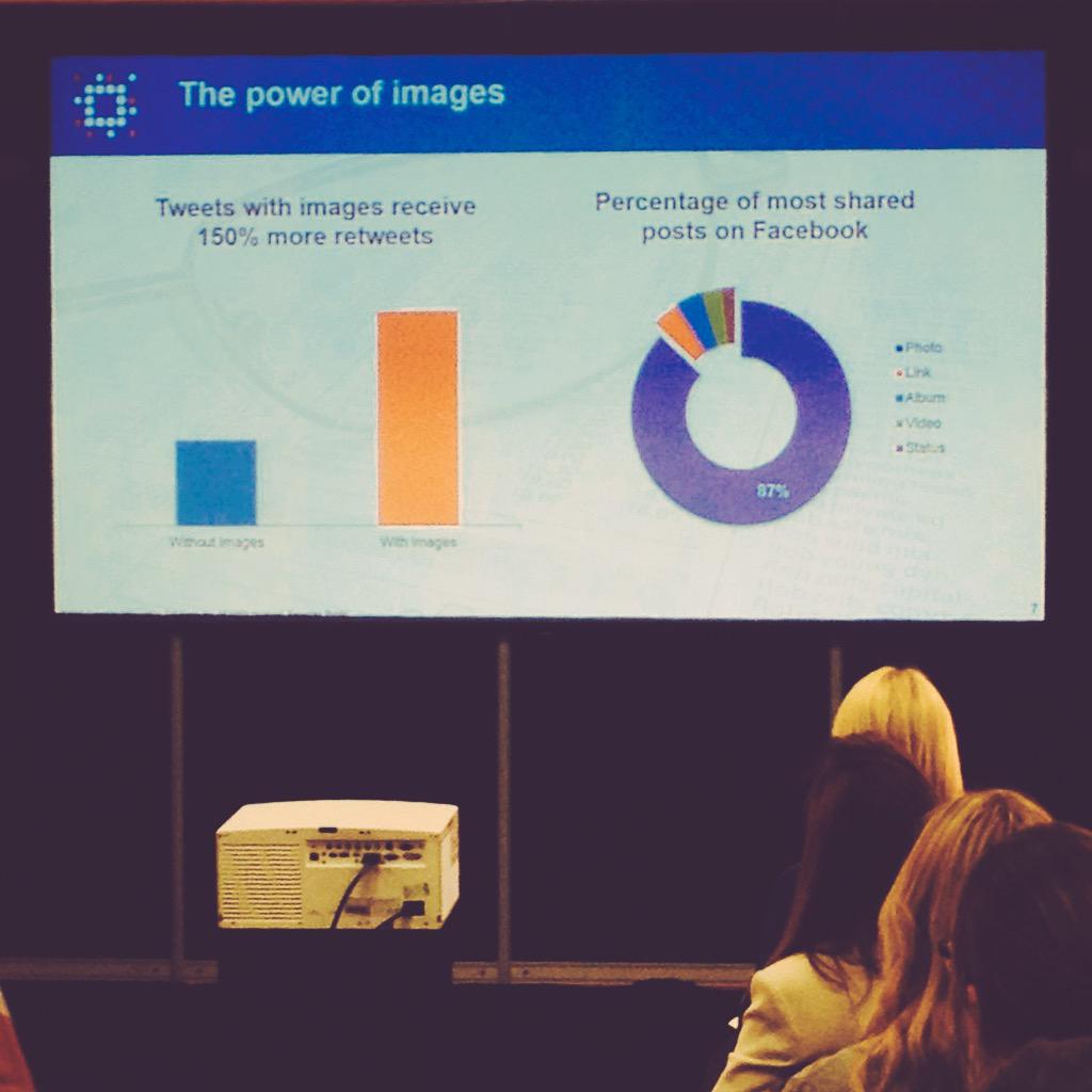 MIRKO_FaceOff's tweet photo. "Tweets with images receive 150% more retweets" via @incdirect #MWL2015 #Insight15 #Twitter #socialmedia http://t.co/n04IFkvRPg