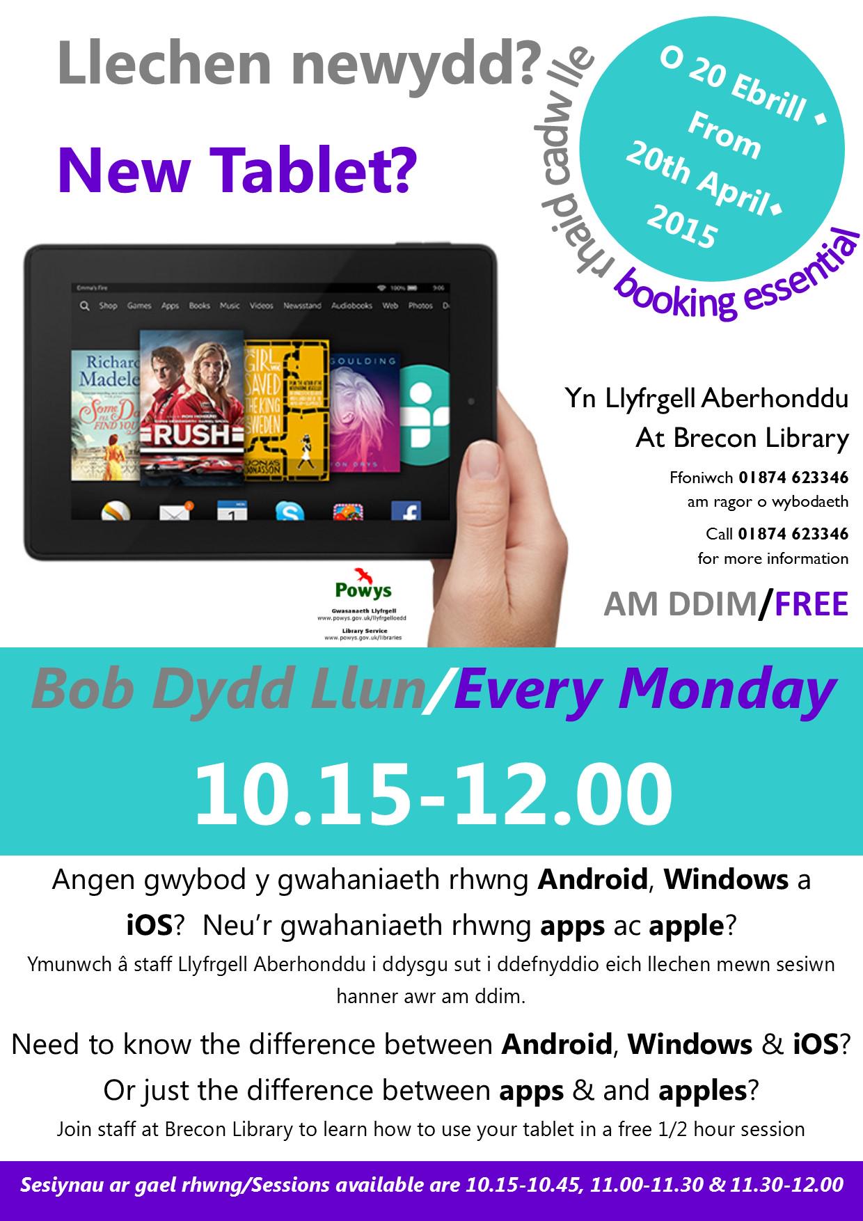 Brecon Library on Twitter "Our TabletTraining is over for another