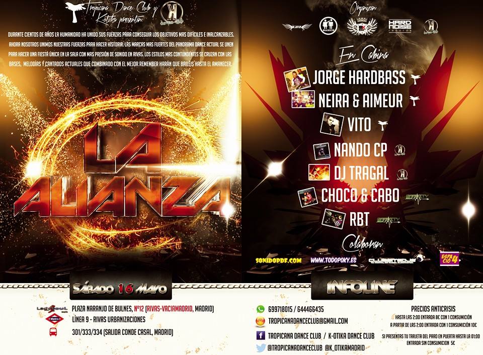 kickshowinfo's tweet image. Tropicana - La Alianza | Toda la info del evento &amp;gt; fiestashardespana.com/event/tropican…