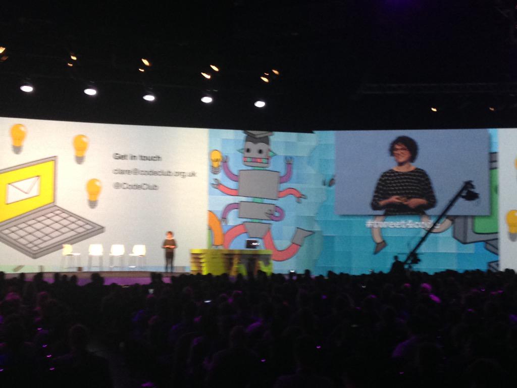 Luis_Navarrete's tweet image. Inspiring talk from Code Club #tweet4code