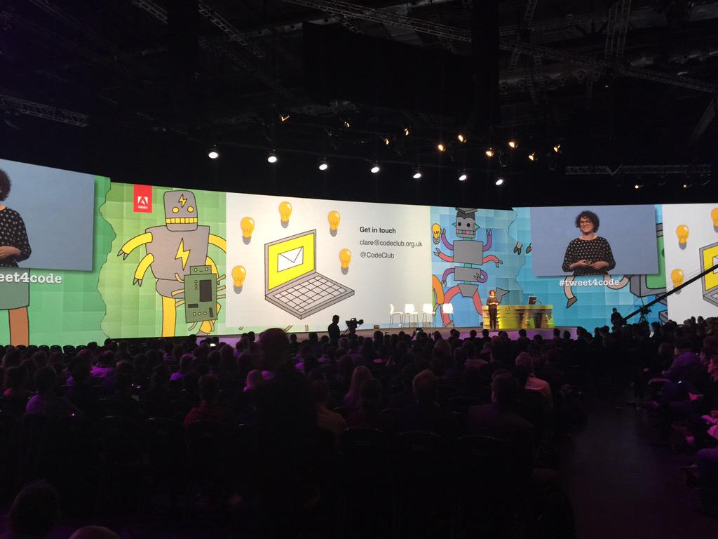 ParEkroth's tweet image. #AdobeSummit #Tweet4Code