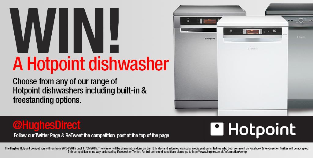 HughesDirect's tweet photo. Which @HotpointUK dishwasher would you choose? - Win our competition and pick from any of our range #tiredofwashingup http://t.co/iZjDqpjRLi