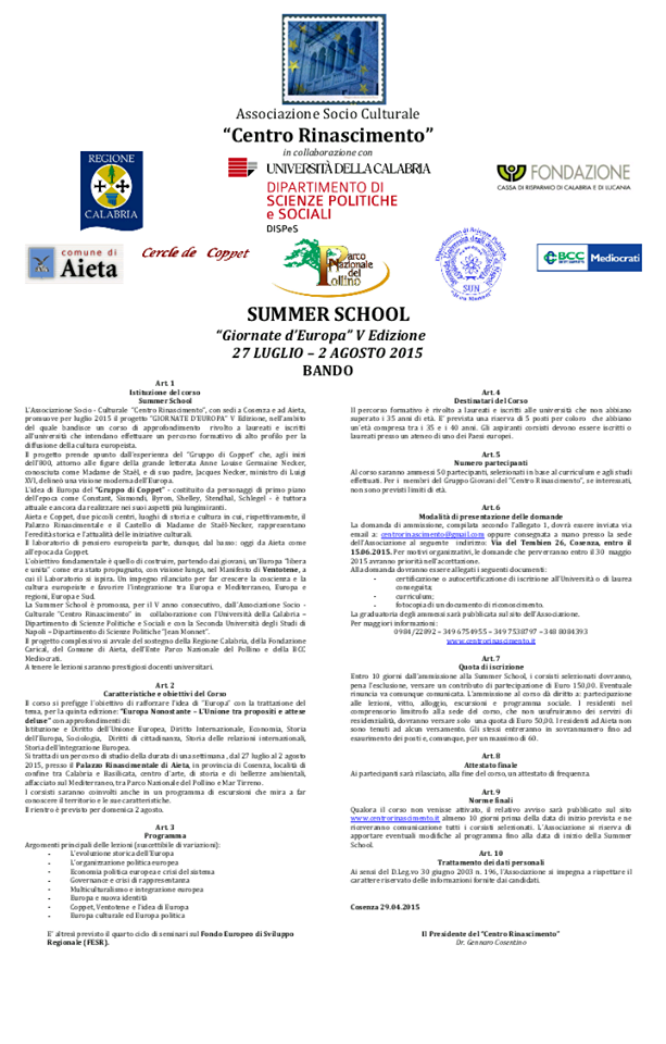 GRinascimento's tweet photo. #Aieta come #Ventotene ...per un' #Europa libera ed unita!! #SummerSchool2015 #CentroRinascimento #GCR http://t.co/9A7hQoenSW