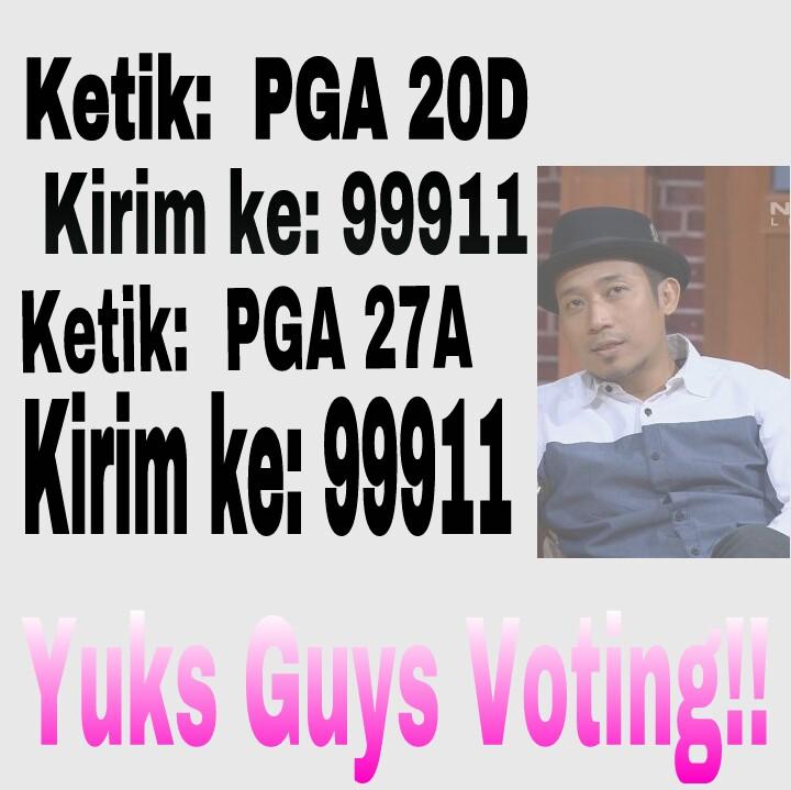 Yuk dukung kang <a href="/DennyCagur/">Denny Cagur</a>