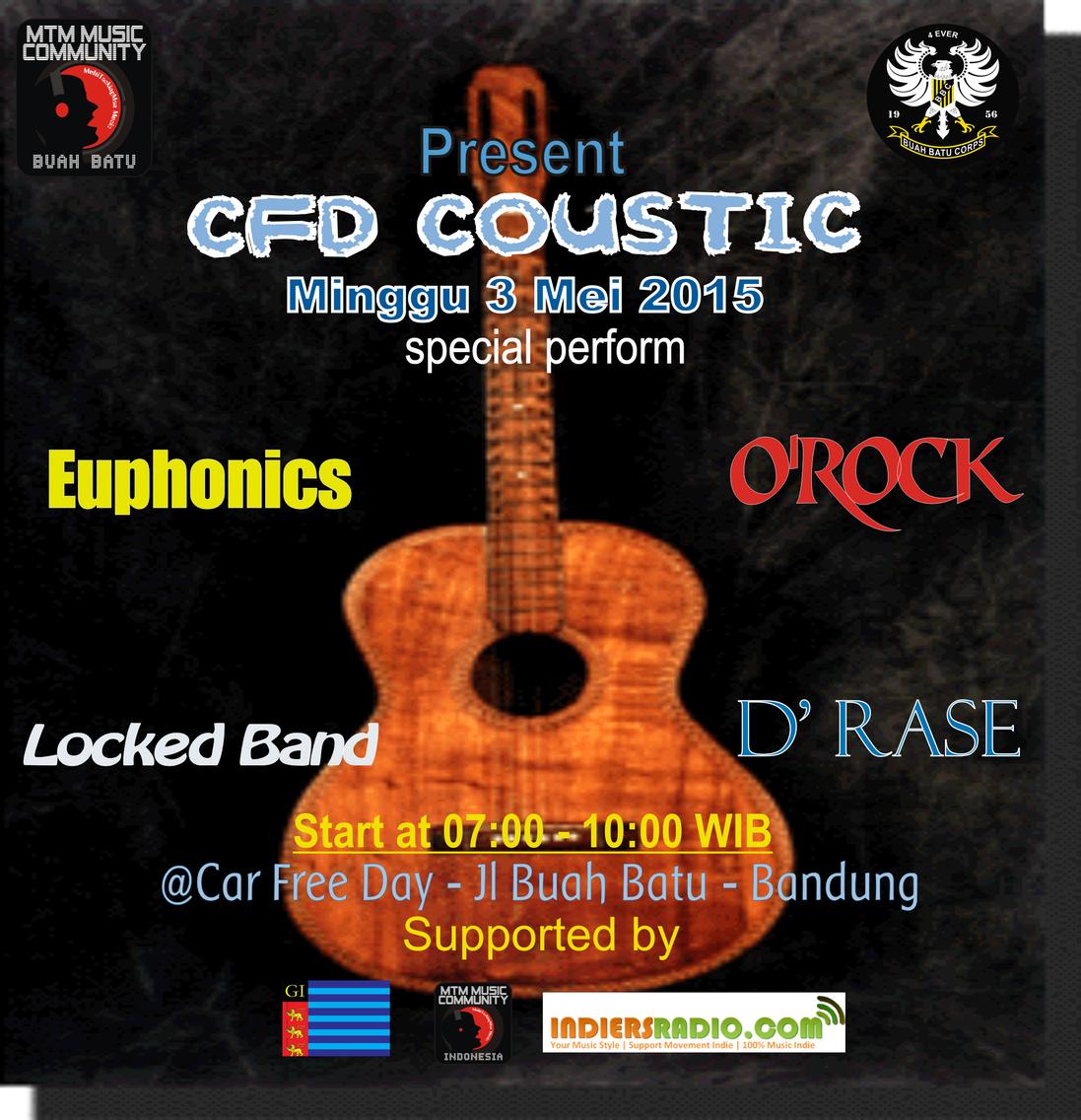 Cfd coustik 3 mei at car free day buah batu ayo merapat cc @mtmmusic_id <a href="/mtmmusic_bdg/">MTM Music - Bandung</a> <a href="/IndiersRadio/">Bukan Radio FM</a>