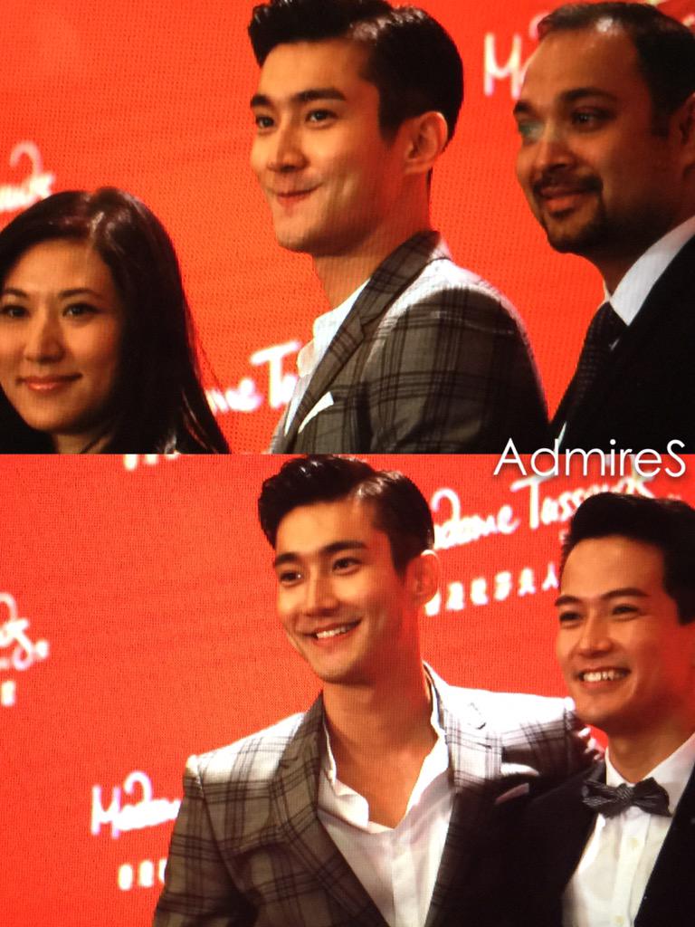 150430 #SIWON Madame Tussauds Opening Ceremony #SuperJunior #choisiwon #시원 #슈퍼주니어 <a href="/siwon407/">S</a>