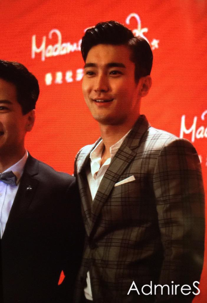 150430 #SIWON Madame Tussauds Opening Ceremony #SuperJunior #choisiwon #시원 #슈퍼주니어 <a href="/siwon407/">S</a>