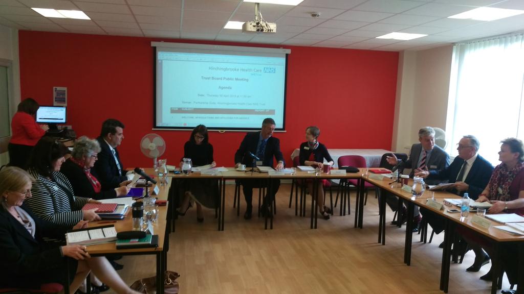 HinchHospital's tweet photo. Trust board starting @HinchHospital - highlights to follow. http://t.co/Lk2D2FHnOg