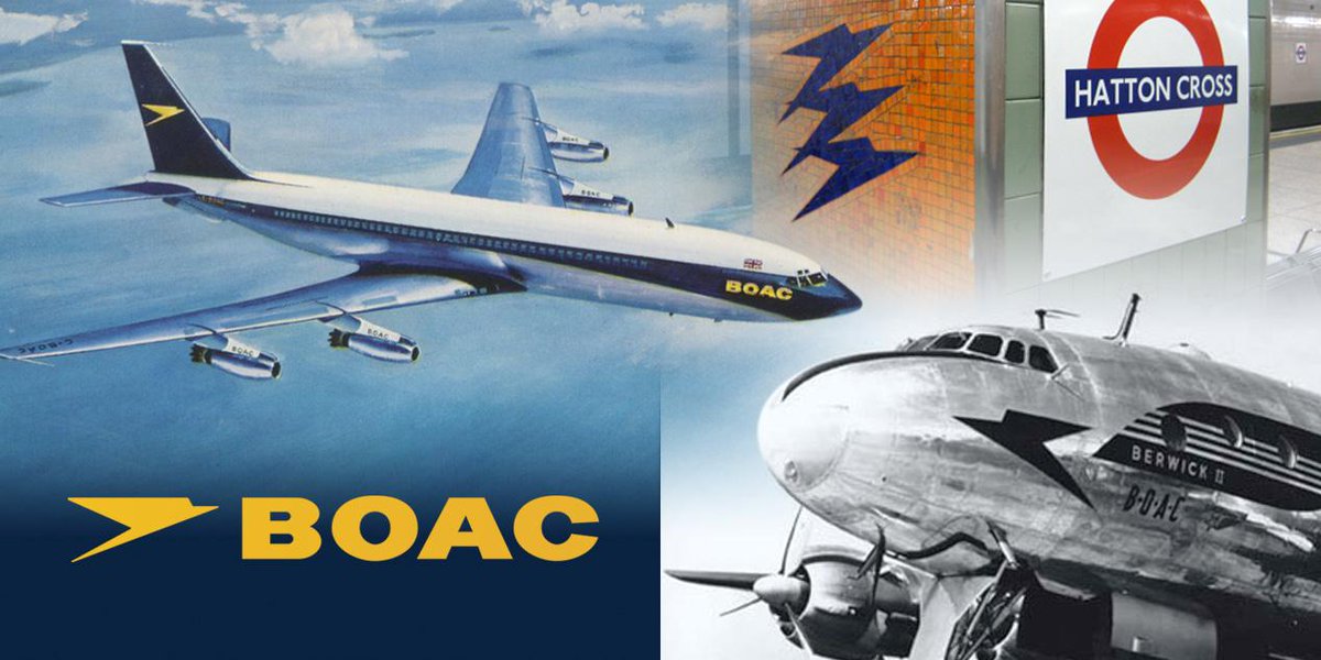 YellowdotKev's tweet image. #ThrowbackThursday Speedbird logo (1932 by Theyre Lee-Elliott) better than the 'ribbon' #logodesign @British_Airways