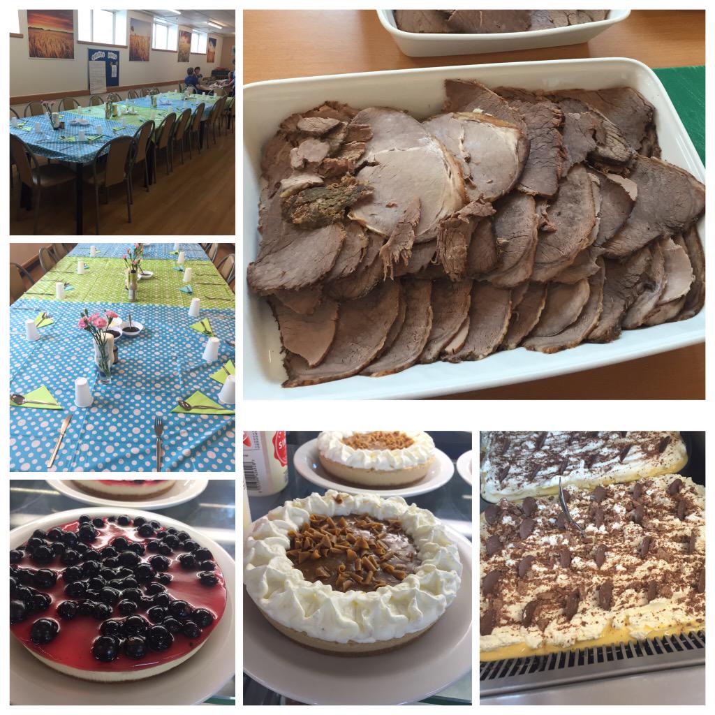 Didn't we do well celebration lunch at <a href="/PortTalbotTesco/">Tesco Port Talbot</a> for all our colleagues. Mmm....The Roast beef smells amazing!