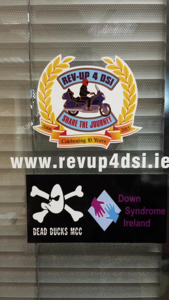 Who likes our new 10th anniversary sticker? 10 years and in excess of €1.6million raised to date! Thank you all