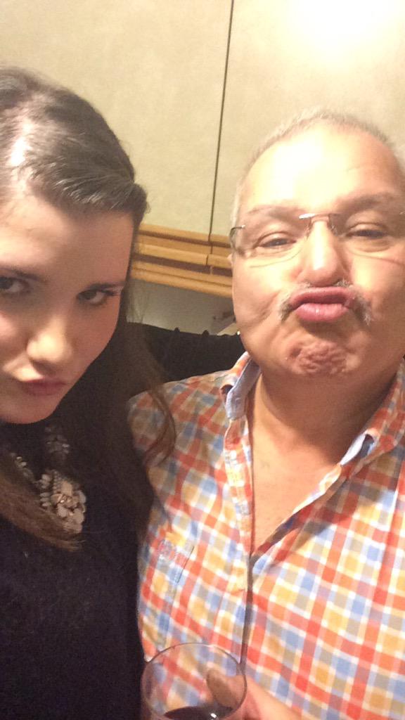 fran_guerriero's tweet photo. Shout out the this nutter! Happy Birthday paps #thattash #thatforehead http://t.co/19PiKyKvhZ