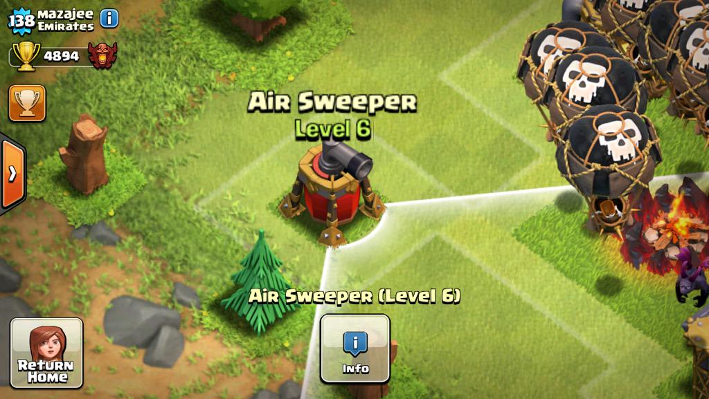 DragonSlayers2K's tweet photo. #ClashOfClans #Coc #AirSweeper #Cocupdate http://t.co/TPbYUS0aol