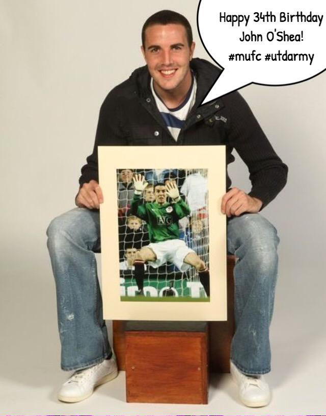 Unitedarmyfc: Happy 34th Birthday, John O\Shea! 