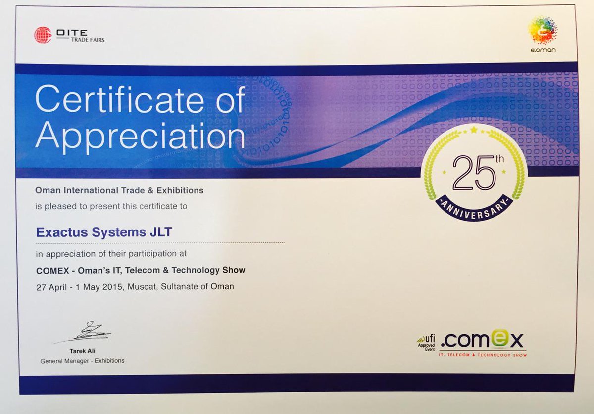 Exactus System , JLT (@Exactus_System) / Posts / X