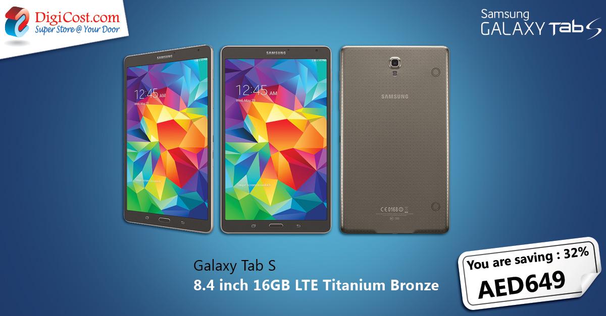 digicost1's tweet photo. SAVE 649AED- SAVE 32%
#Samsung #GalaxyTabS 8.4 inch 16GB LTE
http://t.co/YkWyKXtUtN
#DigiCost #UAE #Dubai http://t.co/ak4gaGyK15