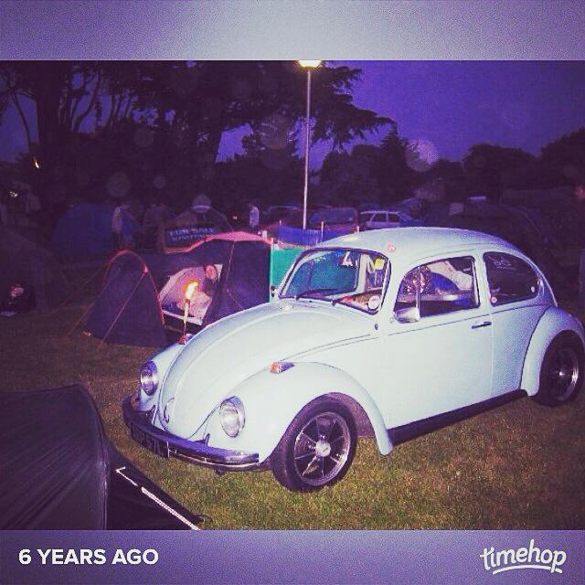 #TBThursday my old bug at #rtts #runtothesun