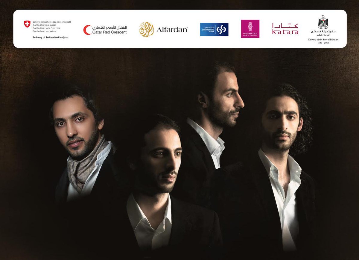qatarliving's tweet photo. A lucky person to retweet this will win 2 tickets to a charity concert, Trio Joubran, tonight!
http://t.co/BhvMOLJveL http://t.co/MpSEaY8Be9
