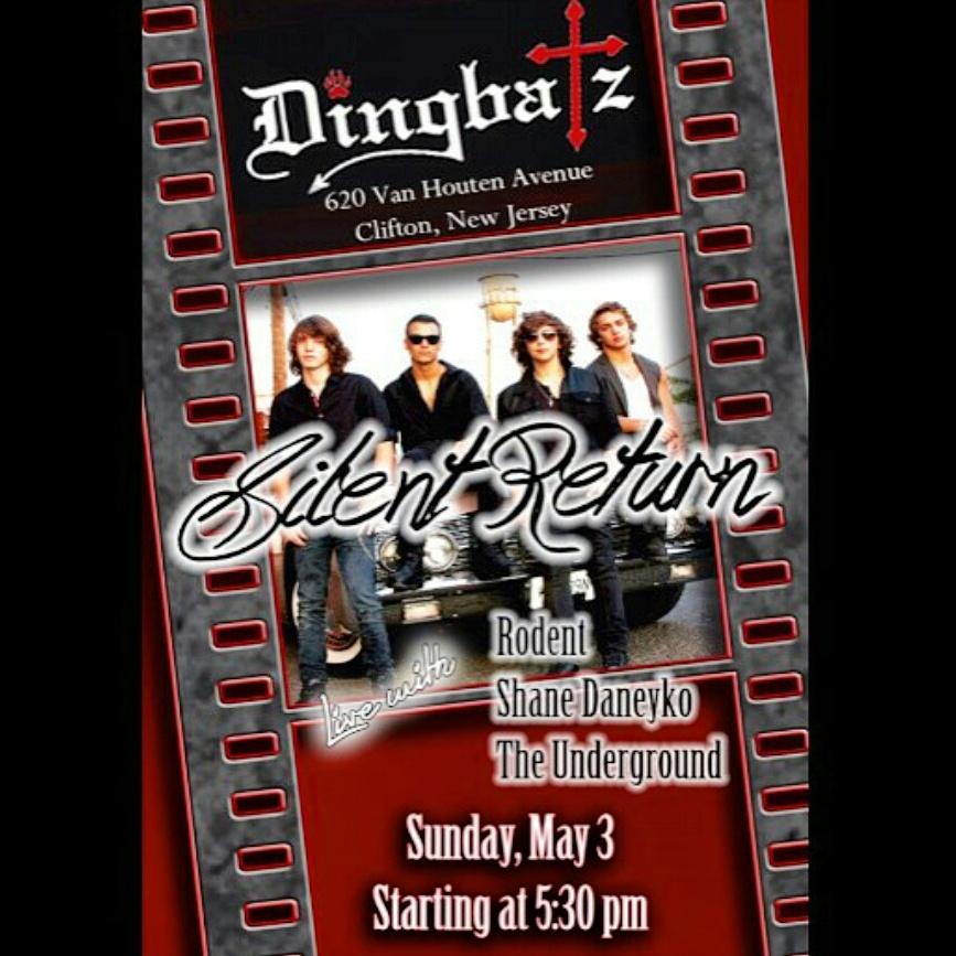 MikeyRenegade's tweet image. Come check out my band @rodent_band with some other awesome bands this Sunday at @DingbatzNJ music starts at 6!!!